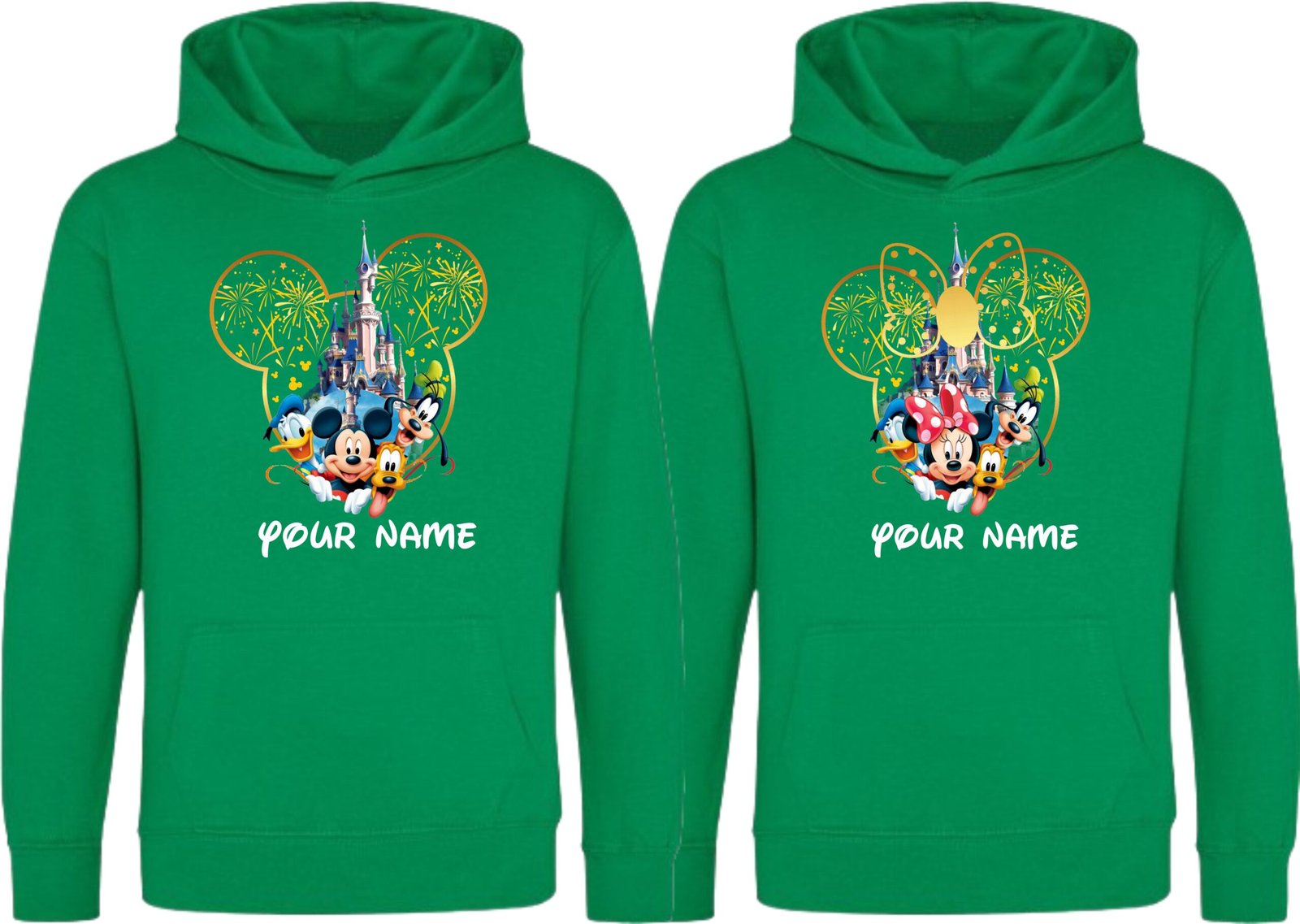 Personalized Family Matching Disney Castle Hoodies - Image 4