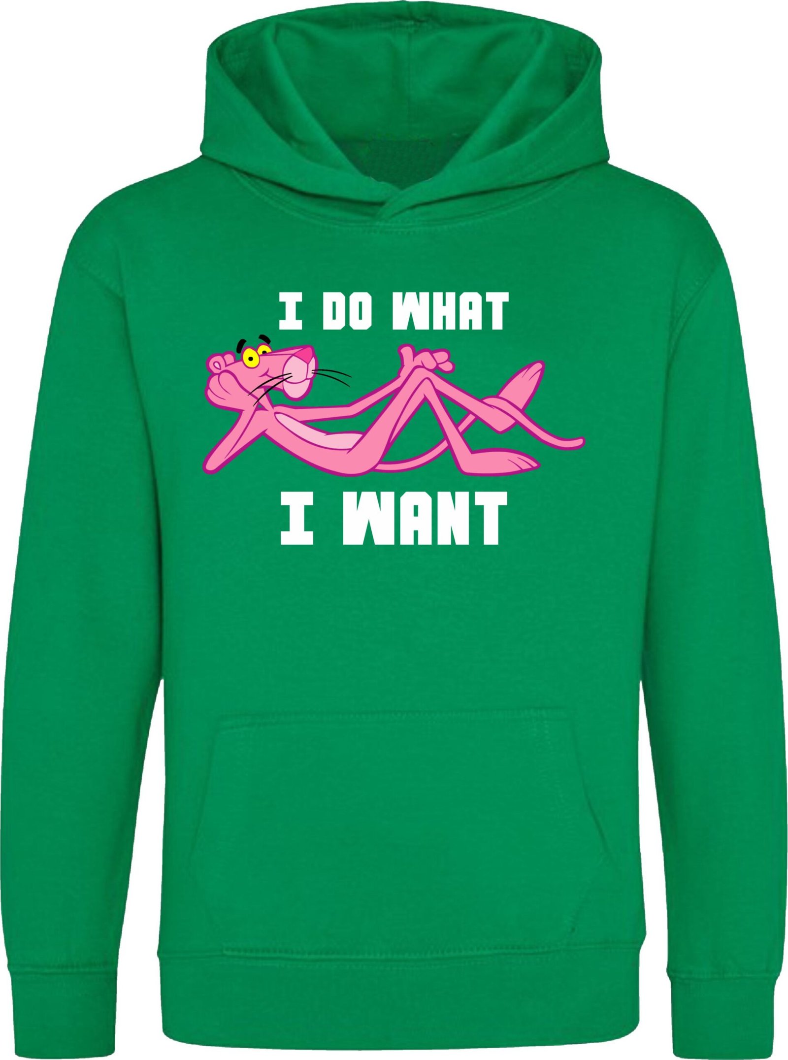 Pink Panther I Do What I Want Hoodie - Image 7