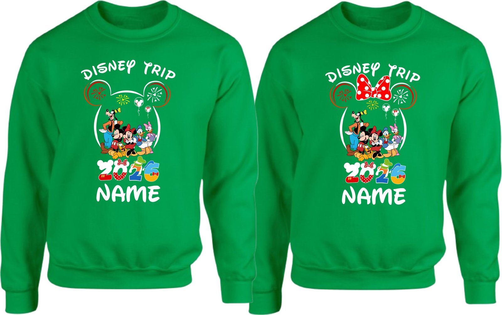 Personalized Disney Trip Family Matching Sweatshirts - Image 4