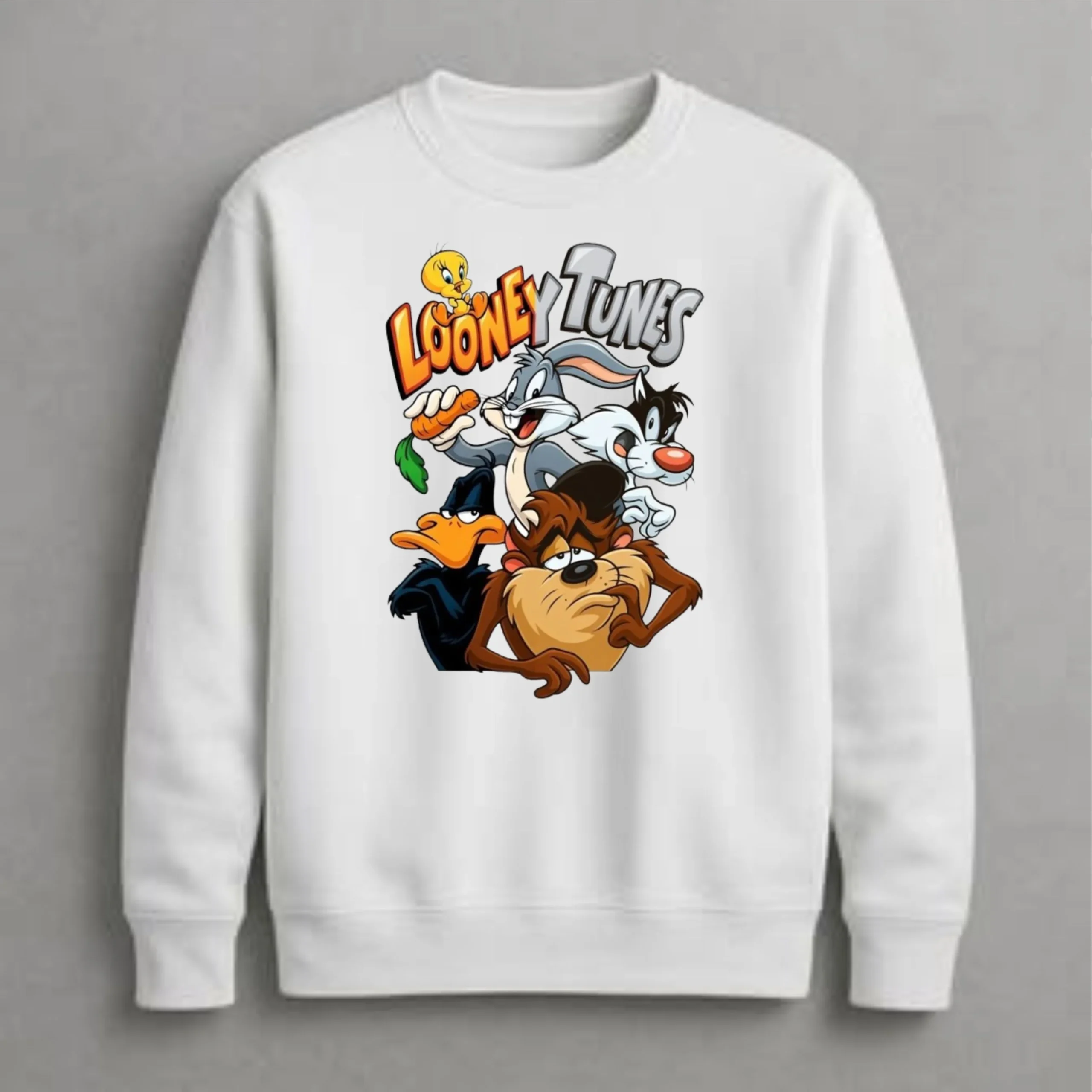 Looney Tunes Classic Cartoon Graphic Sweatshirt