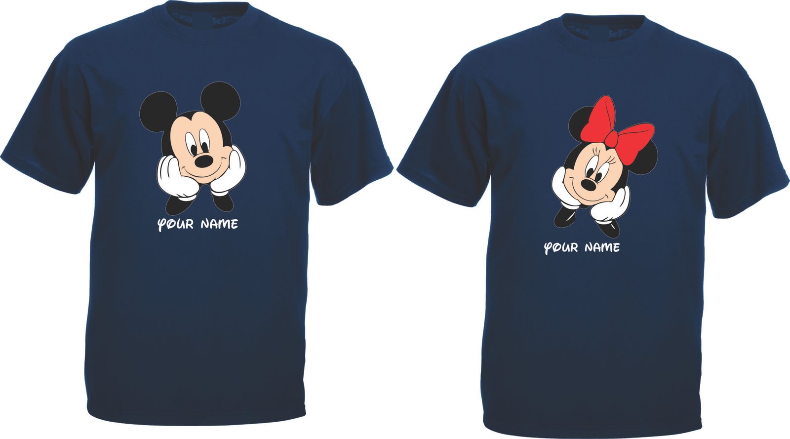 Personalized Mickey and Minnie Family Matching T-Shirt - Image 5