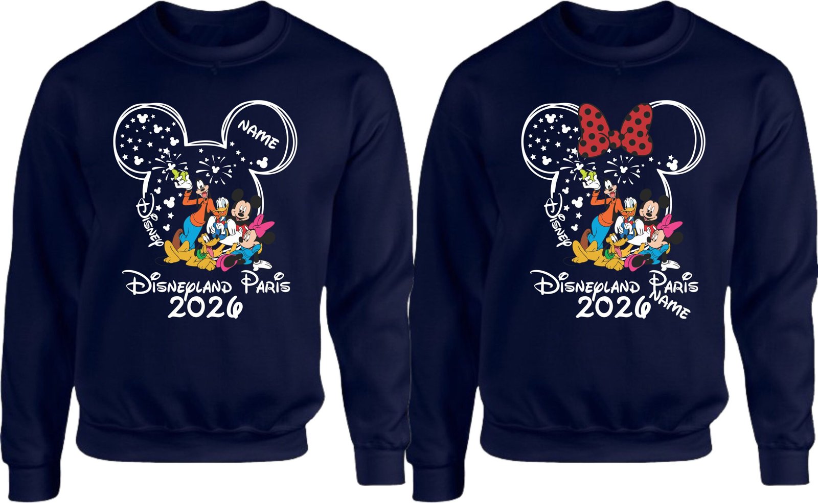 Custom Disney Paris Family Vacation T-Shirt - Image 5