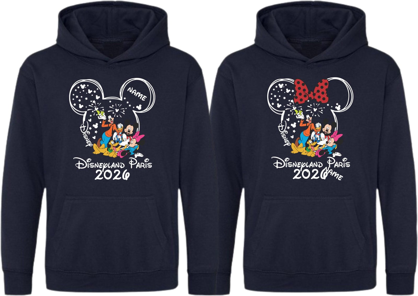 Personalised Disneyland Paris Family Matching Hoodies - Image 5