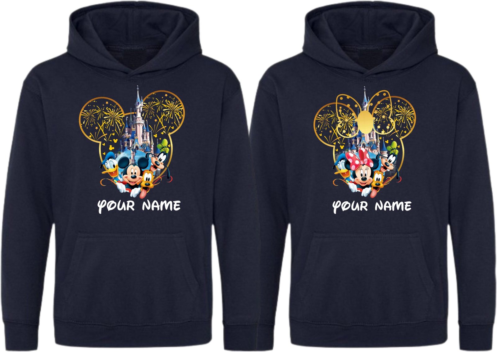 Personalized Family Matching Disney Castle Hoodies - Image 5