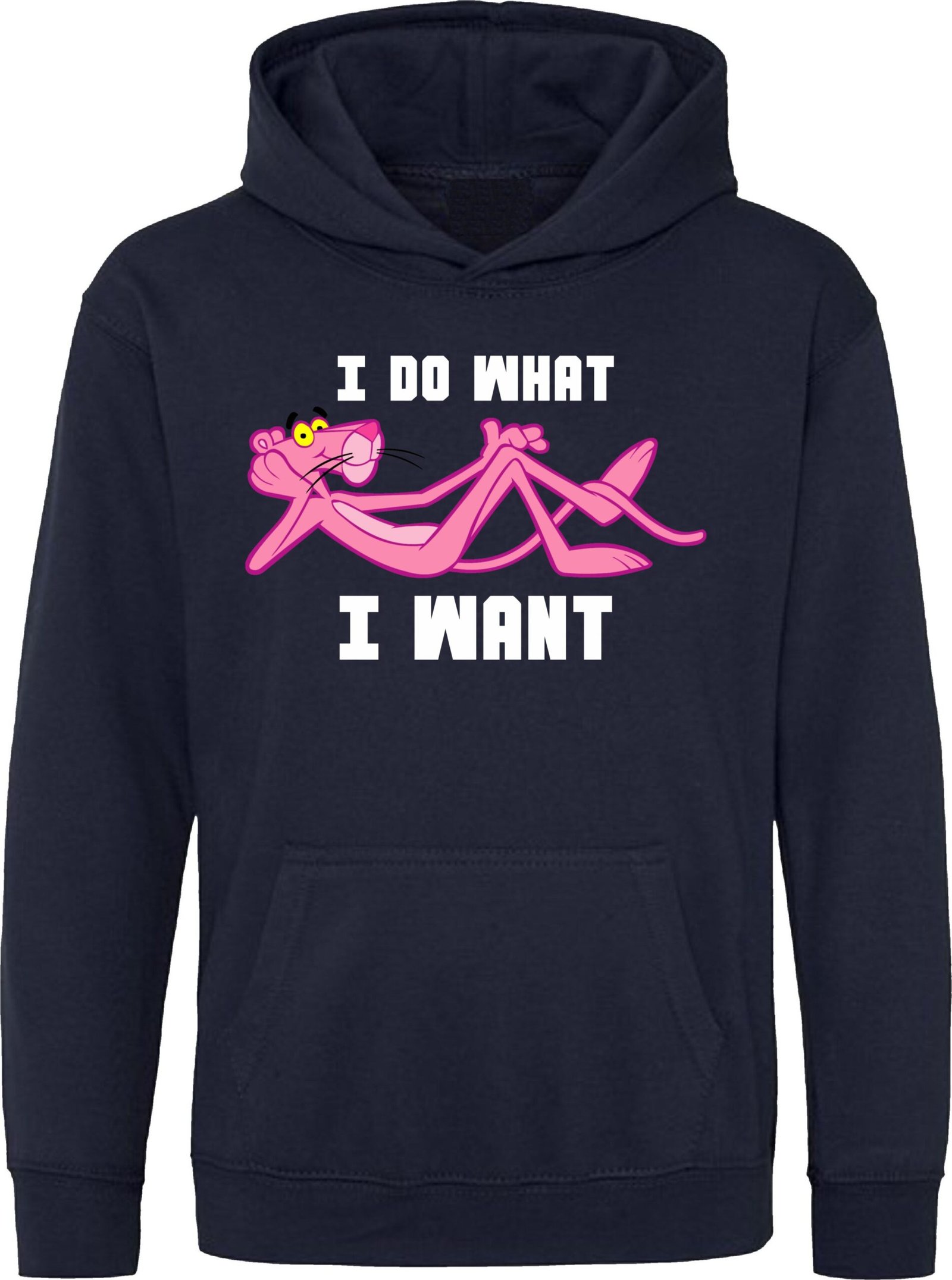 Pink Panther I Do What I Want Hoodie - Image 6