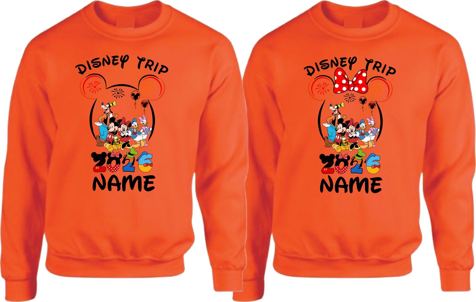 Personalized Disney Trip Family Matching Sweatshirts - Image 6