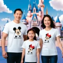 Personalized Mickey and Minnie Family Matching T-Shirt