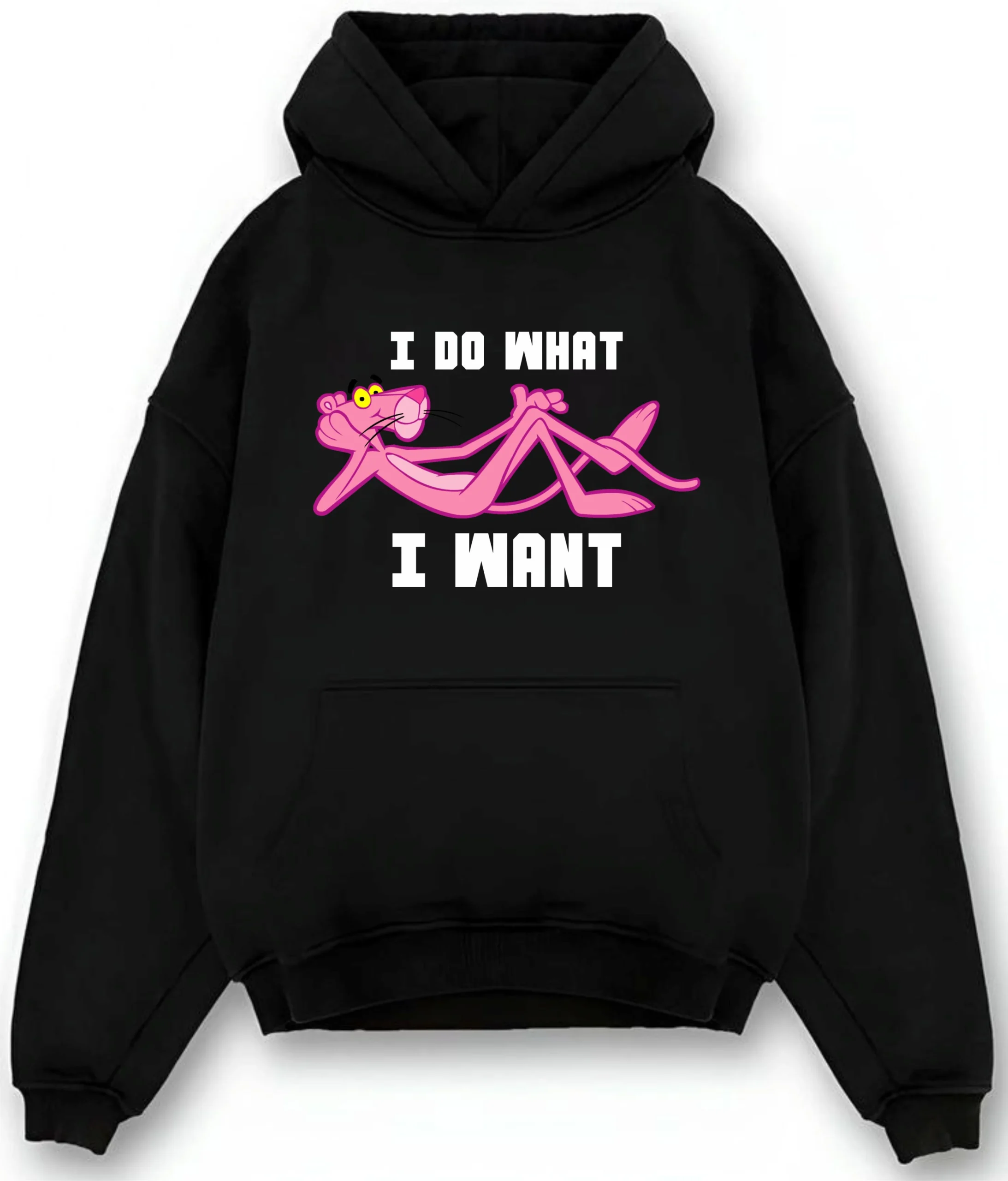 Pink Panther I Do What I Want Hoodie