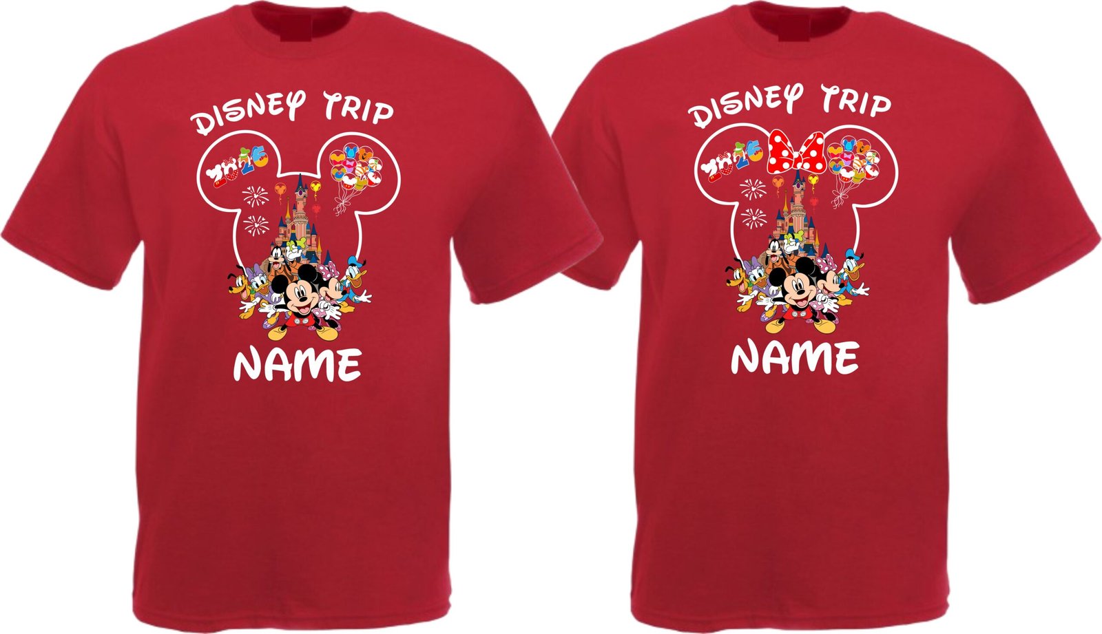 Custom Disney Trip Matching T-Shirts - Image 7