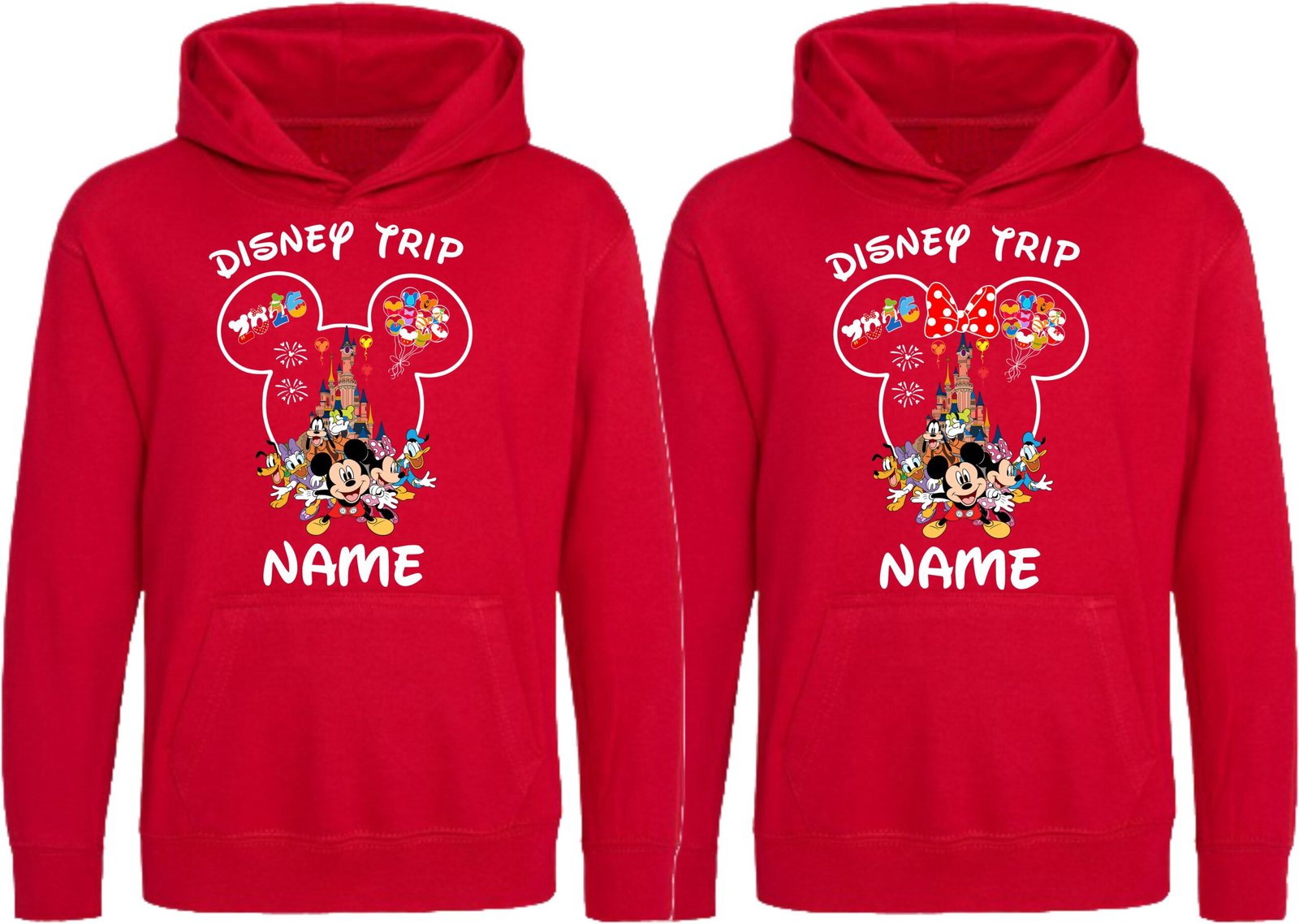 Custom Disney Trip Matching Hoodies - Image 7