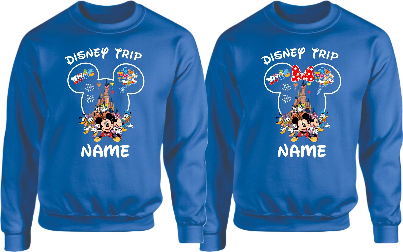 Custom Disney Trip Couple Matching Sweatshirts - Image 8