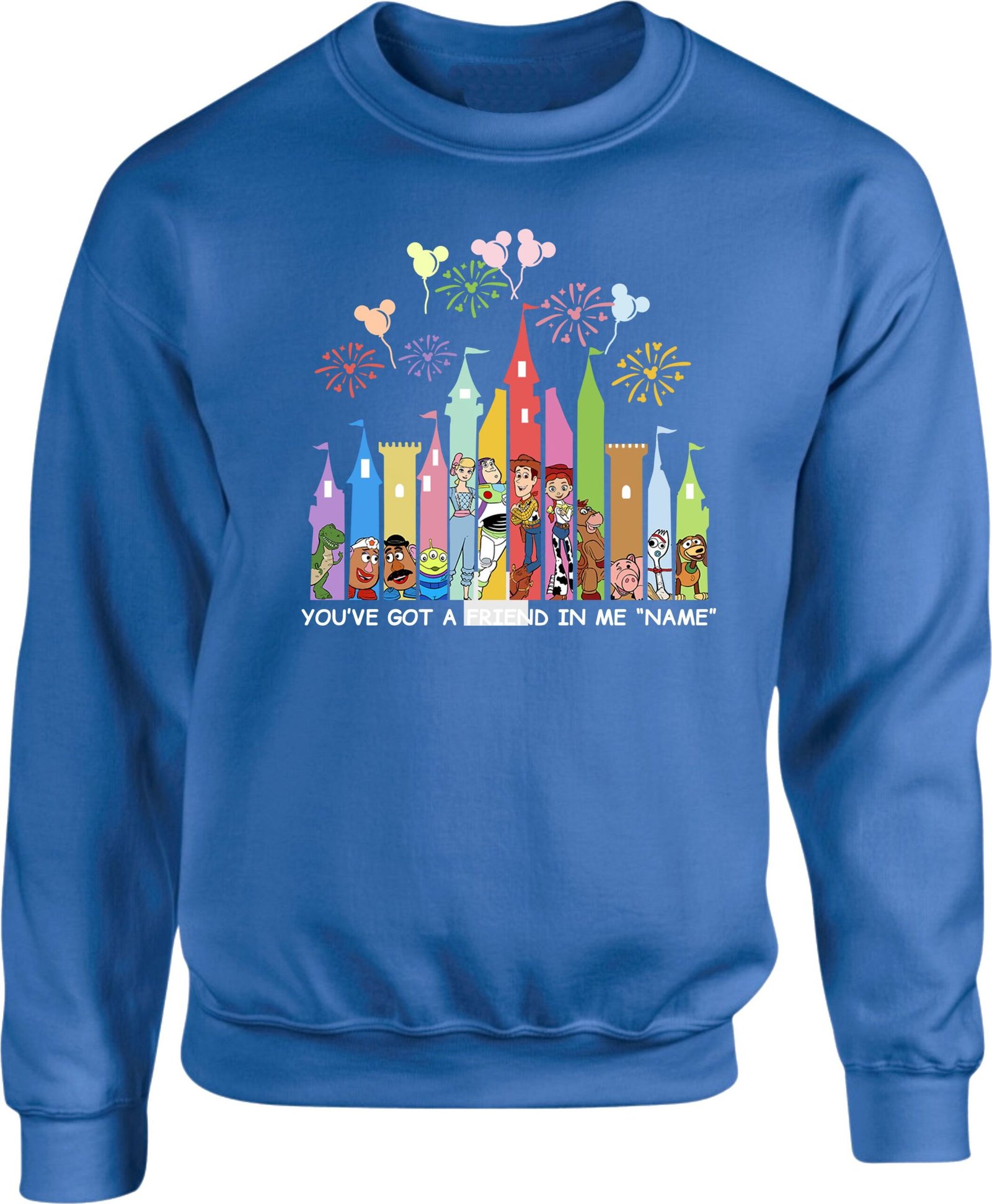 Personalized Toy Story Castle Sweatshirt - Image 7