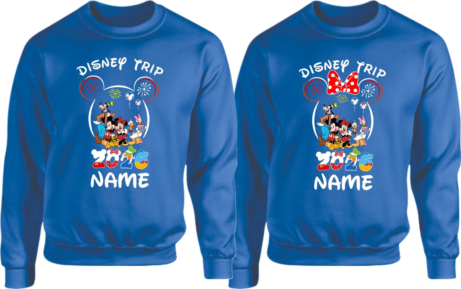 Personalized Disney Trip Family Matching Sweatshirts - Image 7