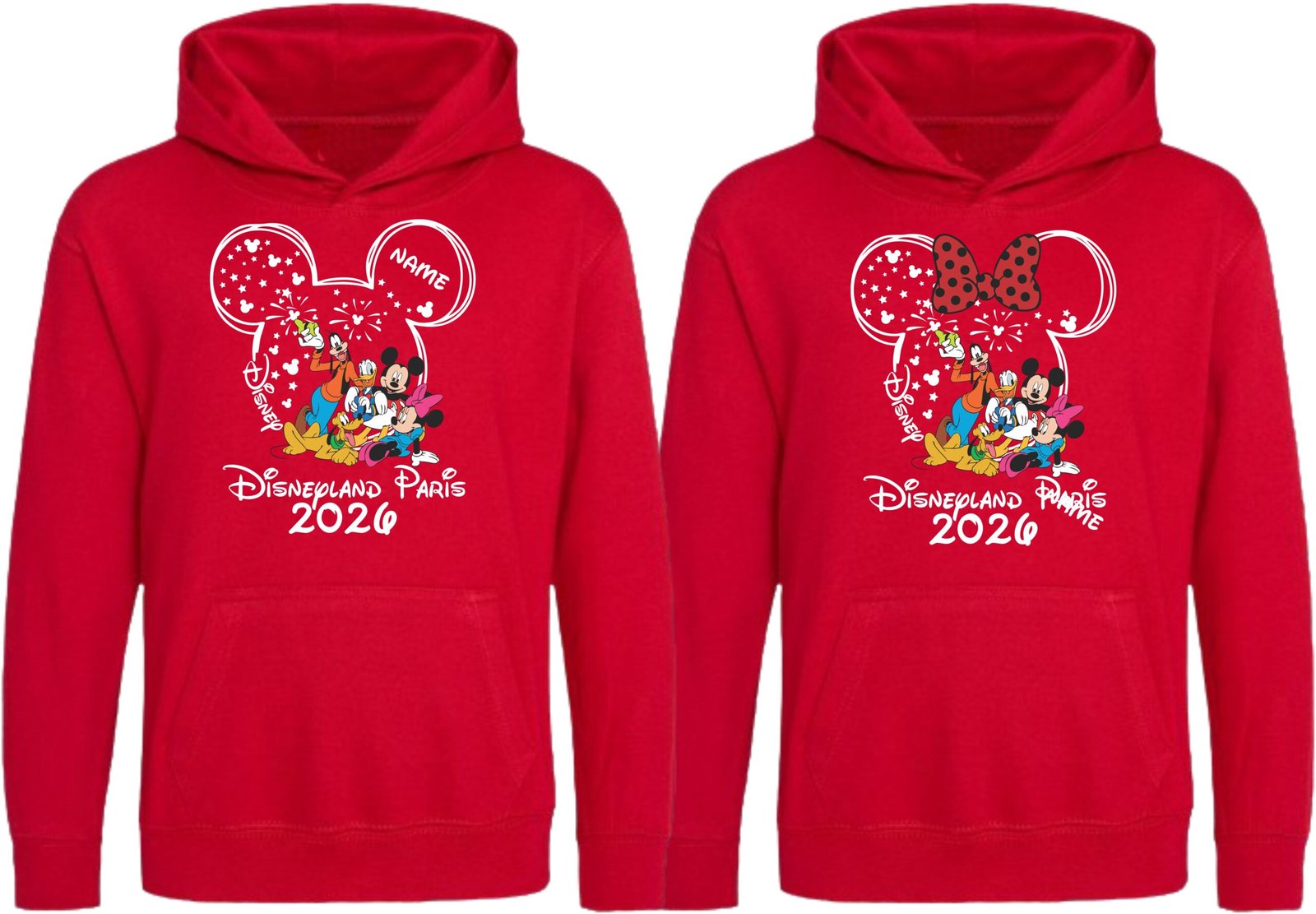 Personalised Disneyland Paris Family Matching Hoodies - Image 8