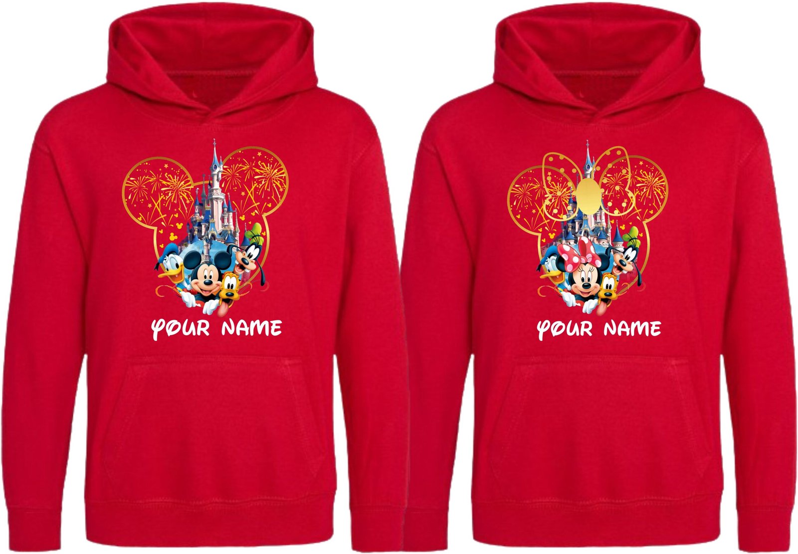 Personalized Family Matching Disney Castle Hoodies - Image 7