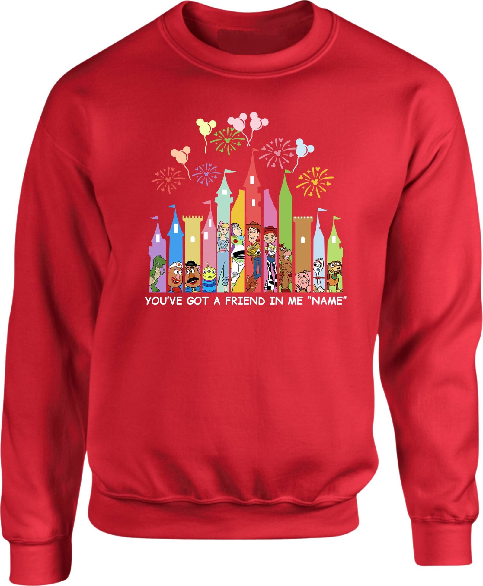 Personalized Toy Story Castle Sweatshirt - Image 8