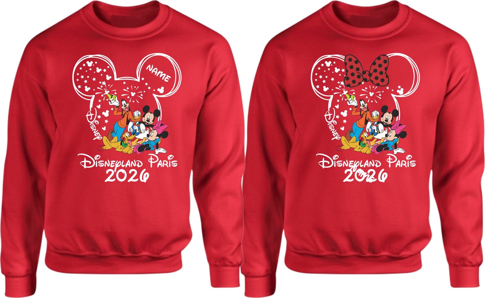 Custom Disney Paris Family Vacation T-Shirt - Image 8