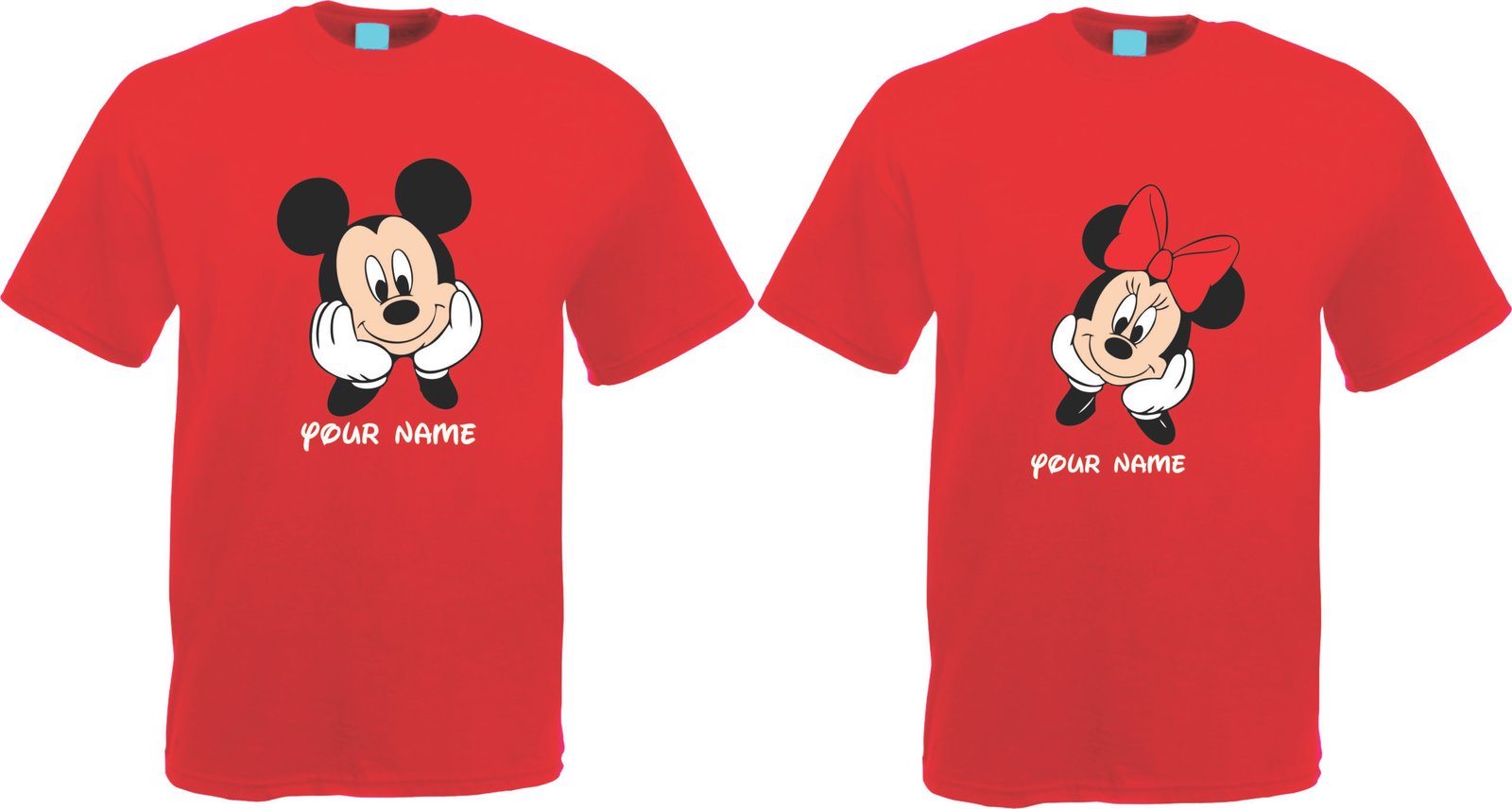 Personalized Mickey and Minnie Family Matching T-Shirt - Image 6