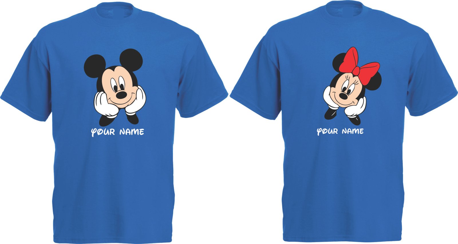 Personalized Mickey and Minnie Family Matching T-Shirt - Image 7