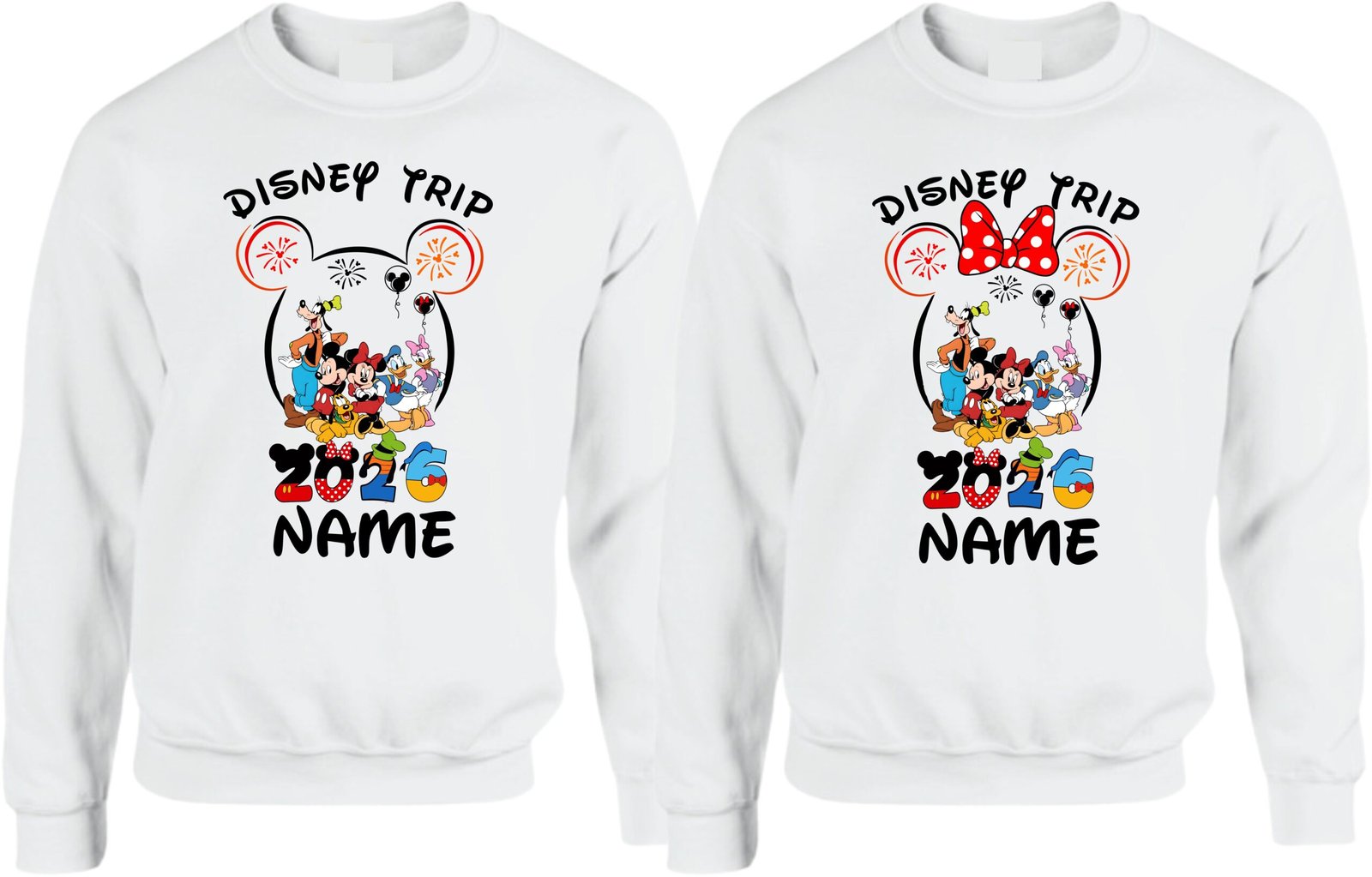 Personalized Disney Trip Family Matching Sweatshirts - Image 8