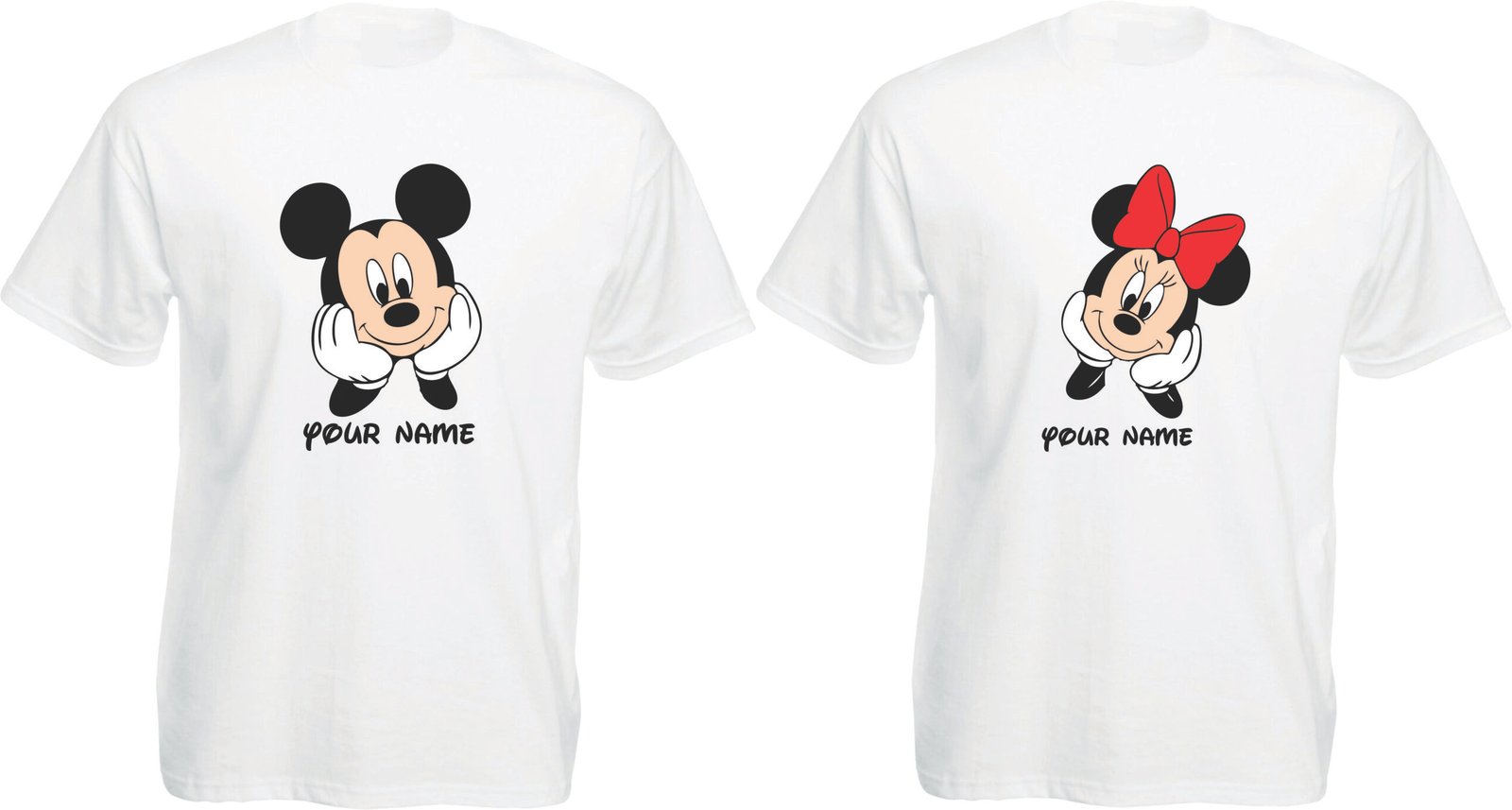 Personalized Mickey and Minnie Family Matching T-Shirt - Image 8