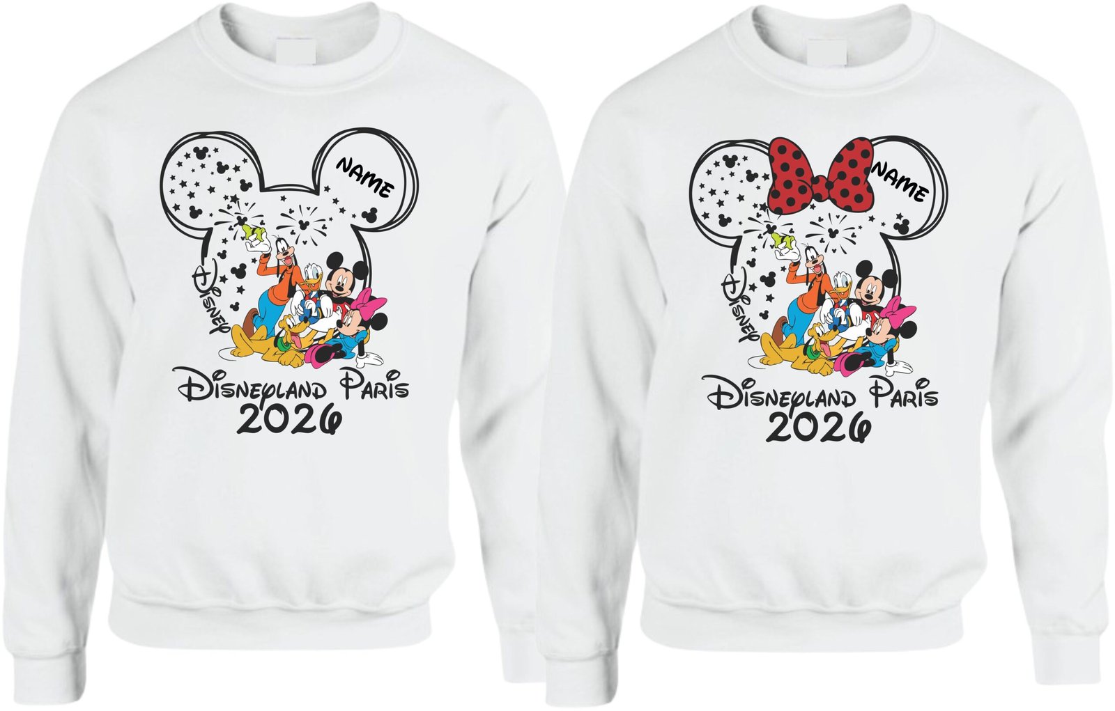 Custom Disney Paris Family Vacation T-Shirt - Image 9