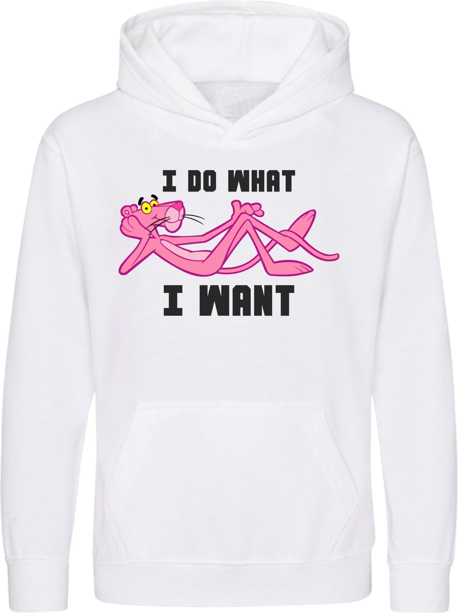Pink Panther I Do What I Want Hoodie - Image 3
