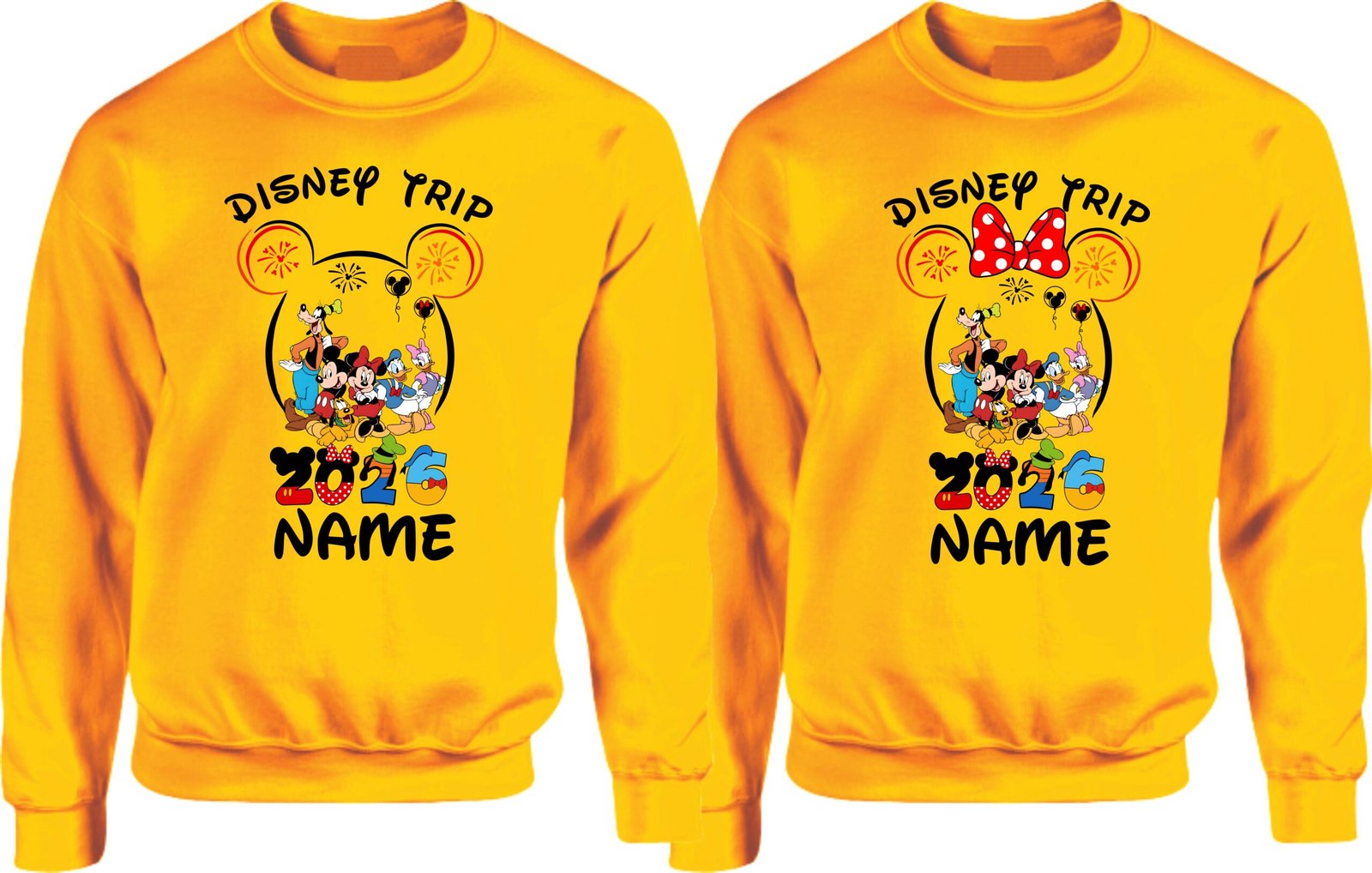 Personalized Disney Trip Family Matching Sweatshirts - Image 9