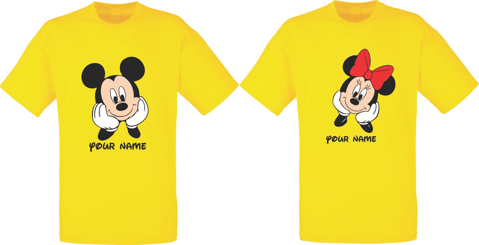 Personalized Mickey and Minnie Family Matching T-Shirt - Image 9