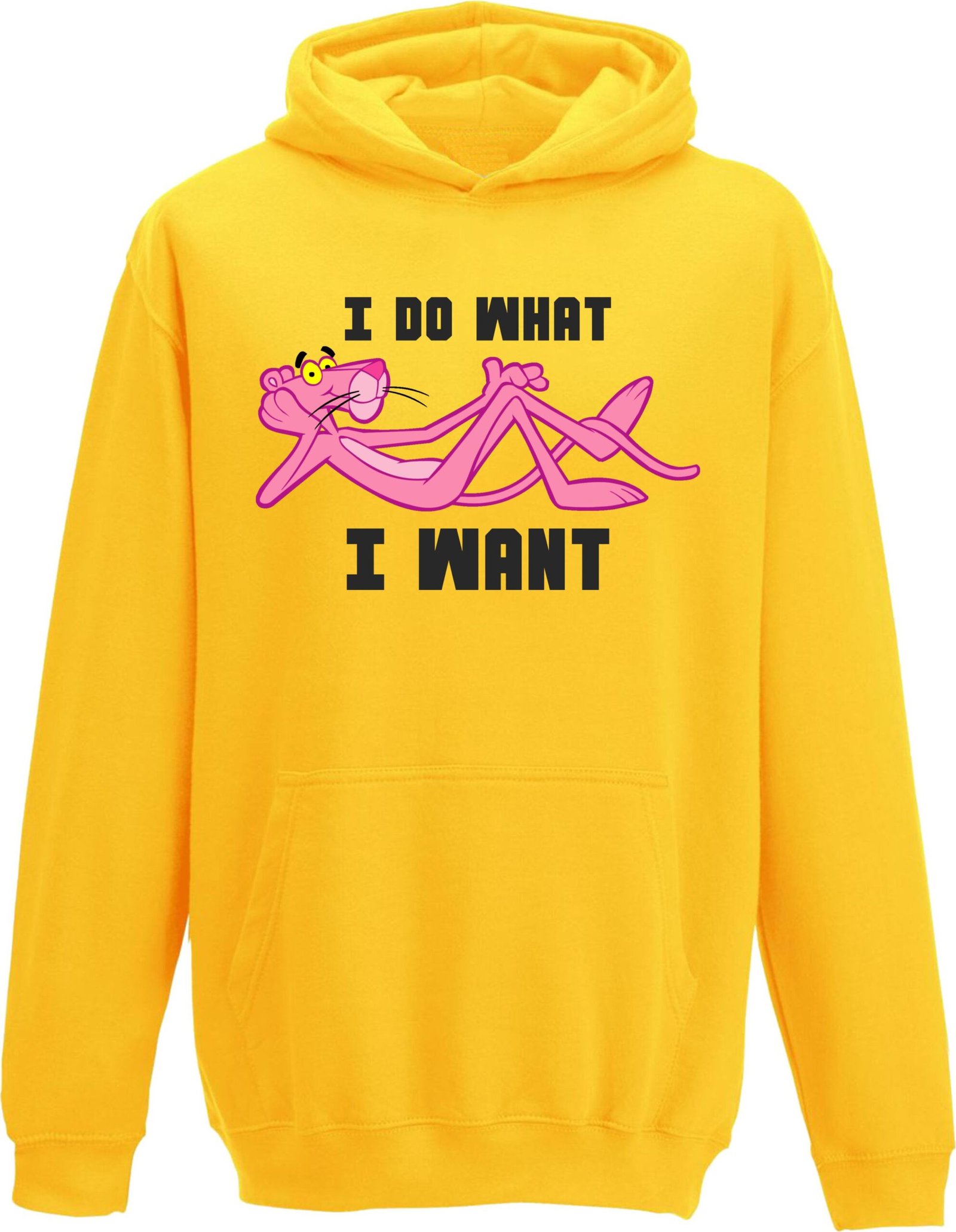Pink Panther I Do What I Want Hoodie - Image 2