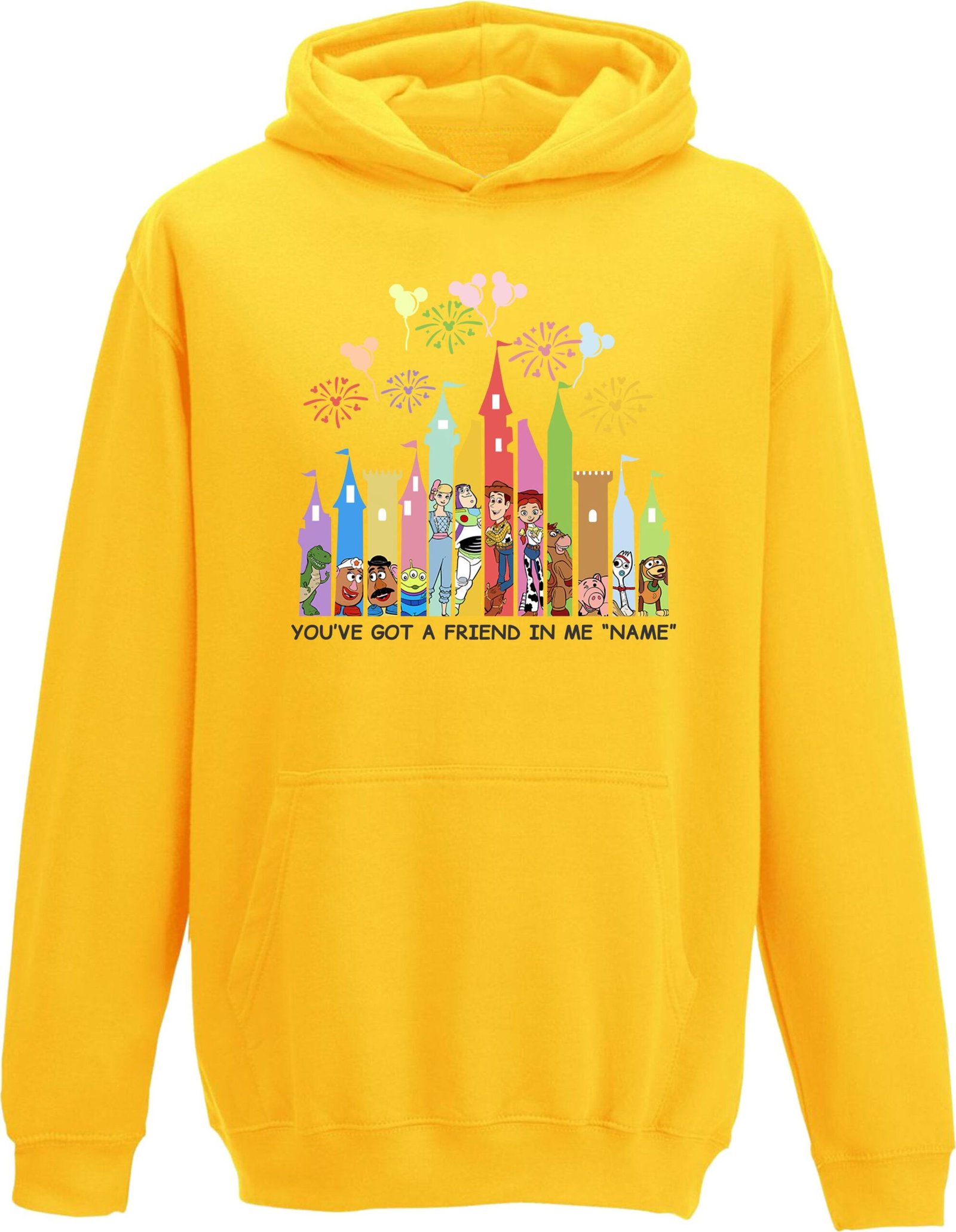 Custom Toy Story Castle Hoodie - Image 10
