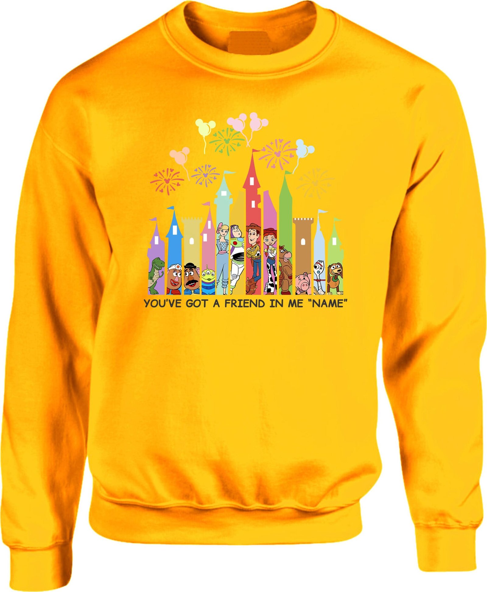 Personalized Toy Story Castle Sweatshirt - Image 10