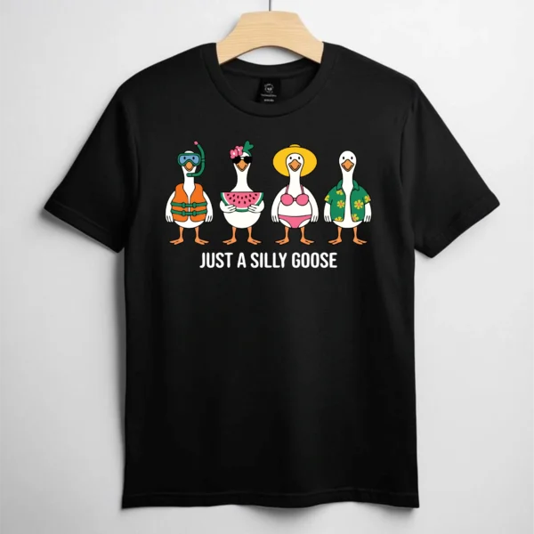 Just A Silly Goose Summer Vacation T-Shirt