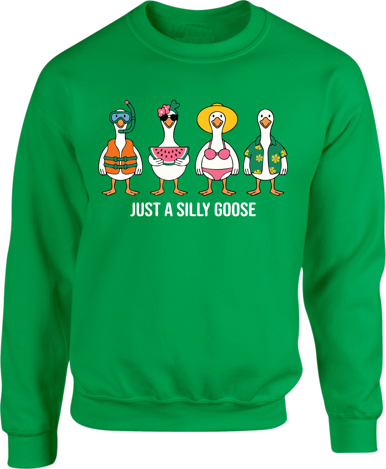 Just A Silly Goose Summer Vacation Sweatshirt - Image 4