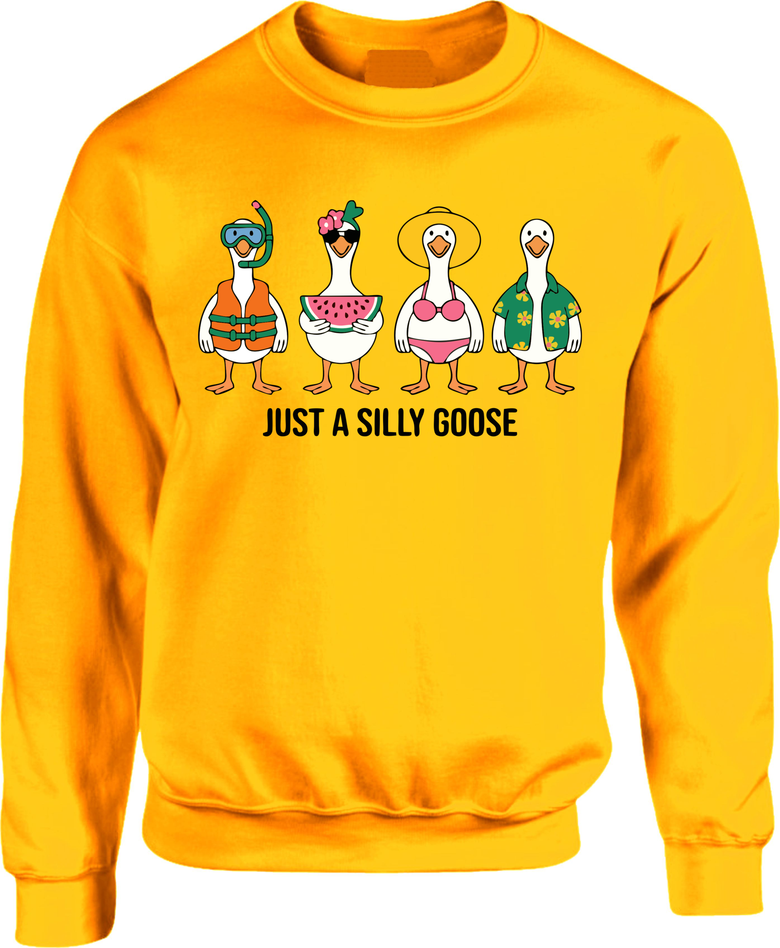Just A Silly Goose Summer Vacation Sweatshirt - Image 9